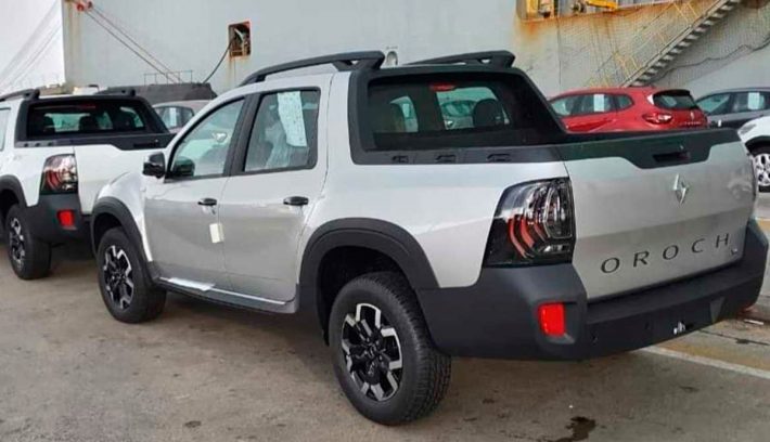 Nueva Renault Duster Oroch trasera