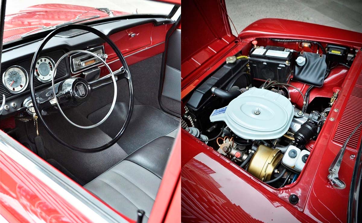 Pick up Fiat Multicarga 1500 interior motor