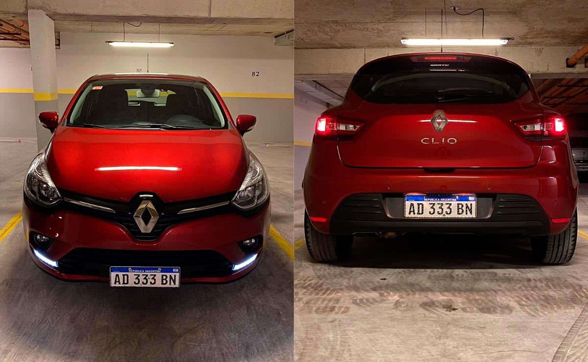 Renault Clio IV trompa cola
