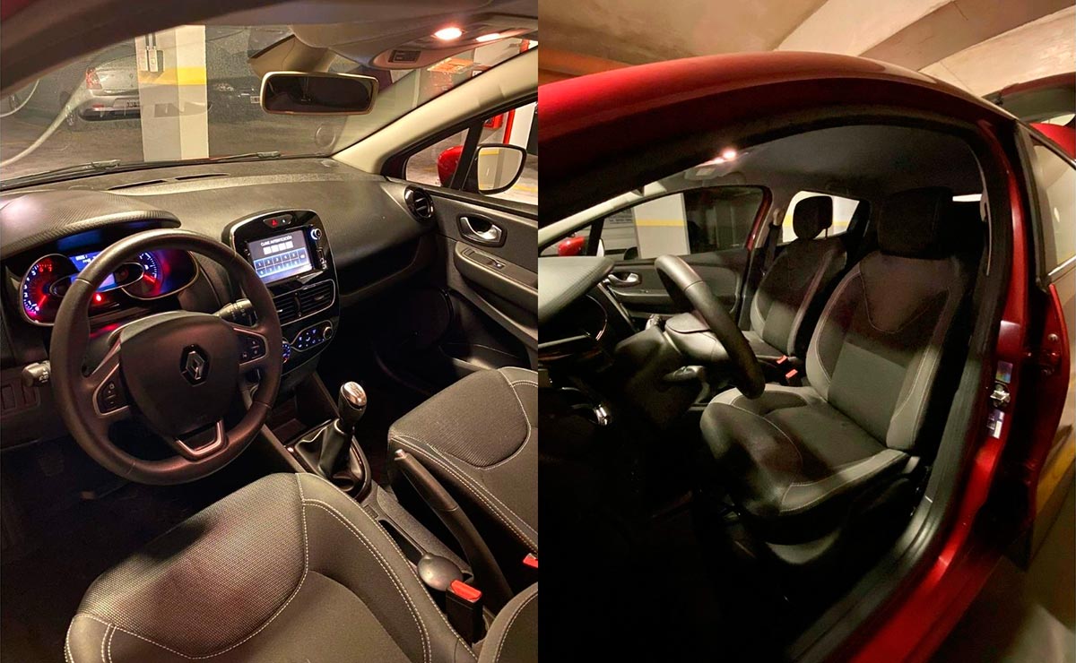 Renault Clio IV interior asientos