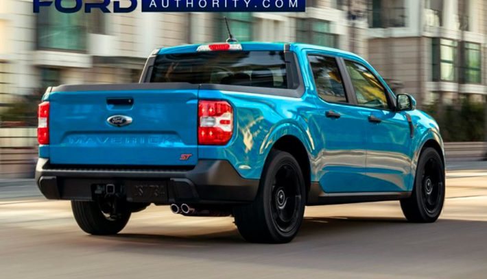 Ford Maverick ST render