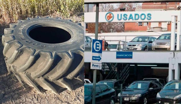 auto usados neumáticos