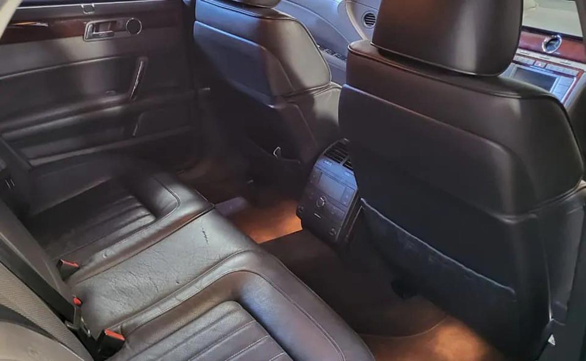 Volkswagen Phaeton asientos traseros
