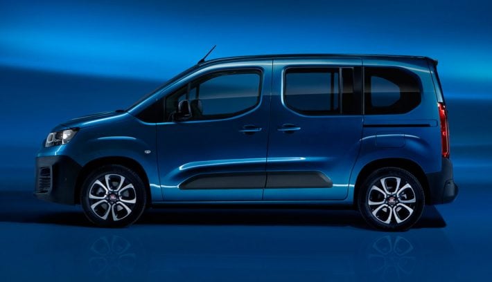 Fiat E-Doblo perfil