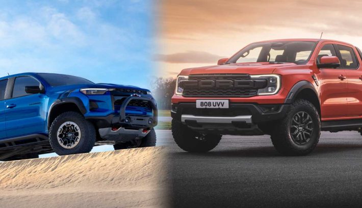 Chevrolet-Colorado-ZR2-vs-Ford-Ranger-Raptor Pick Ups