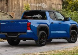 Toyota Hilux Tacoma render trasera