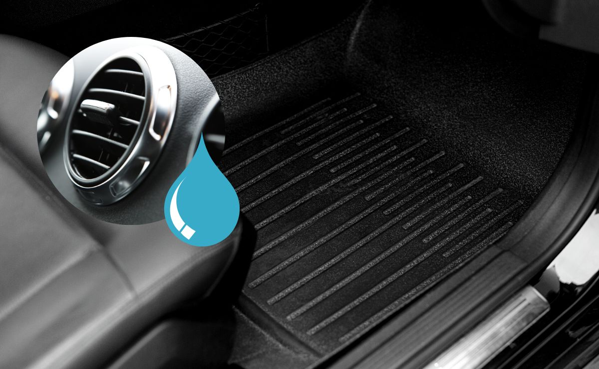 por qué cae agua del aire acondicionado dentro del auto