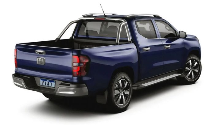Fiat pick up trasera
