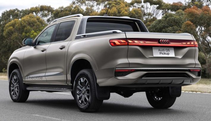 Pick up Audi trasera