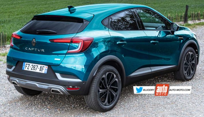 Renault Captur coupé trasera