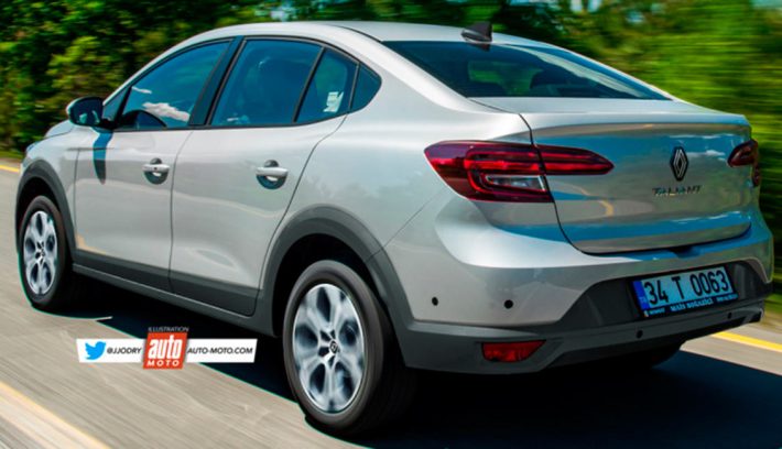 Renault Taliant coupé trasera