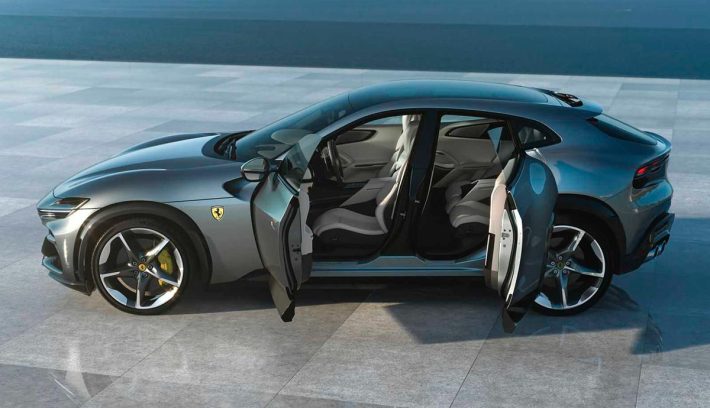 Ferrari Purosangue perfil