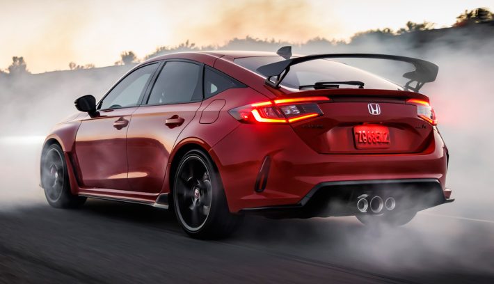 Honda Civic Type R trasera