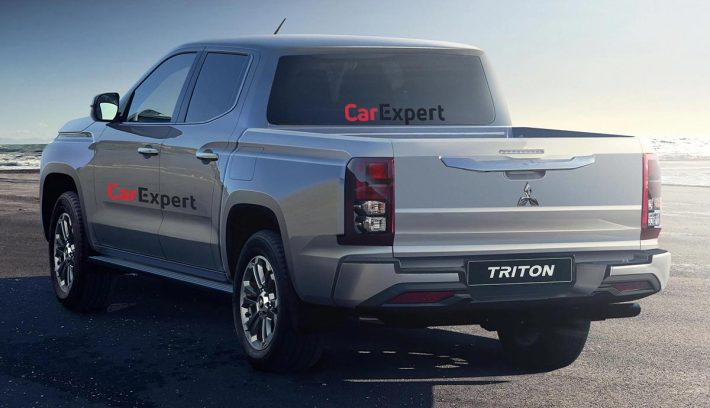 Mitsubishi L200 Triton trasera