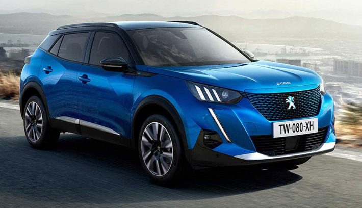 Peugeot 2008 acción frente