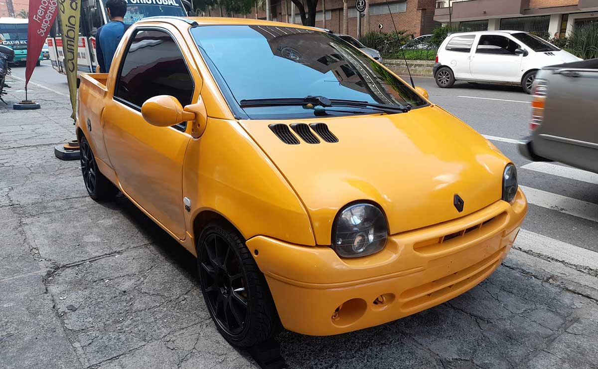 Pick up Renault Twingo frente 1