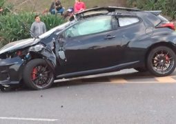 Toyota GR Yaris choque