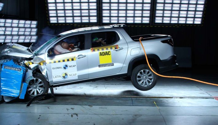 Fiat Strasa prueba de choque