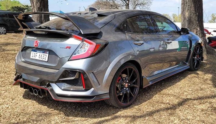 Honda Civic Type R trasera