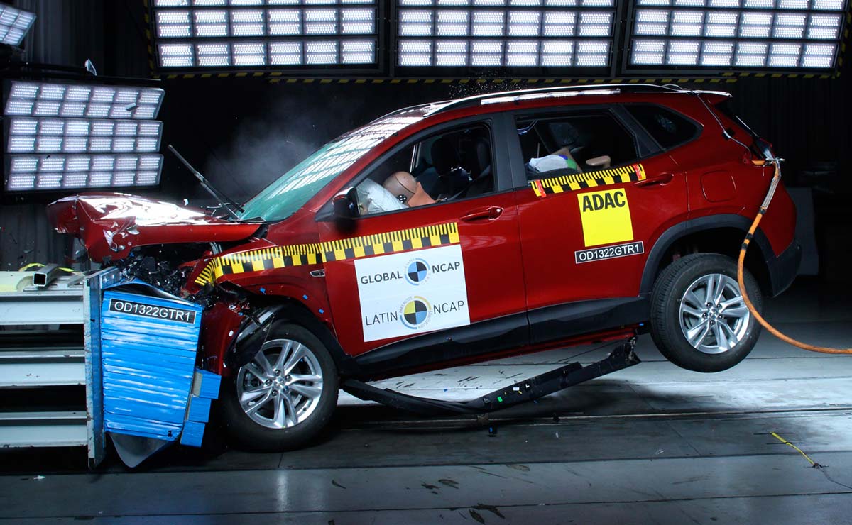 Chevrolet Tracker pruebas de choque