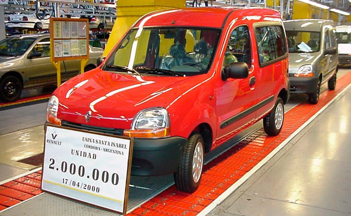 Renault Kangoo producción