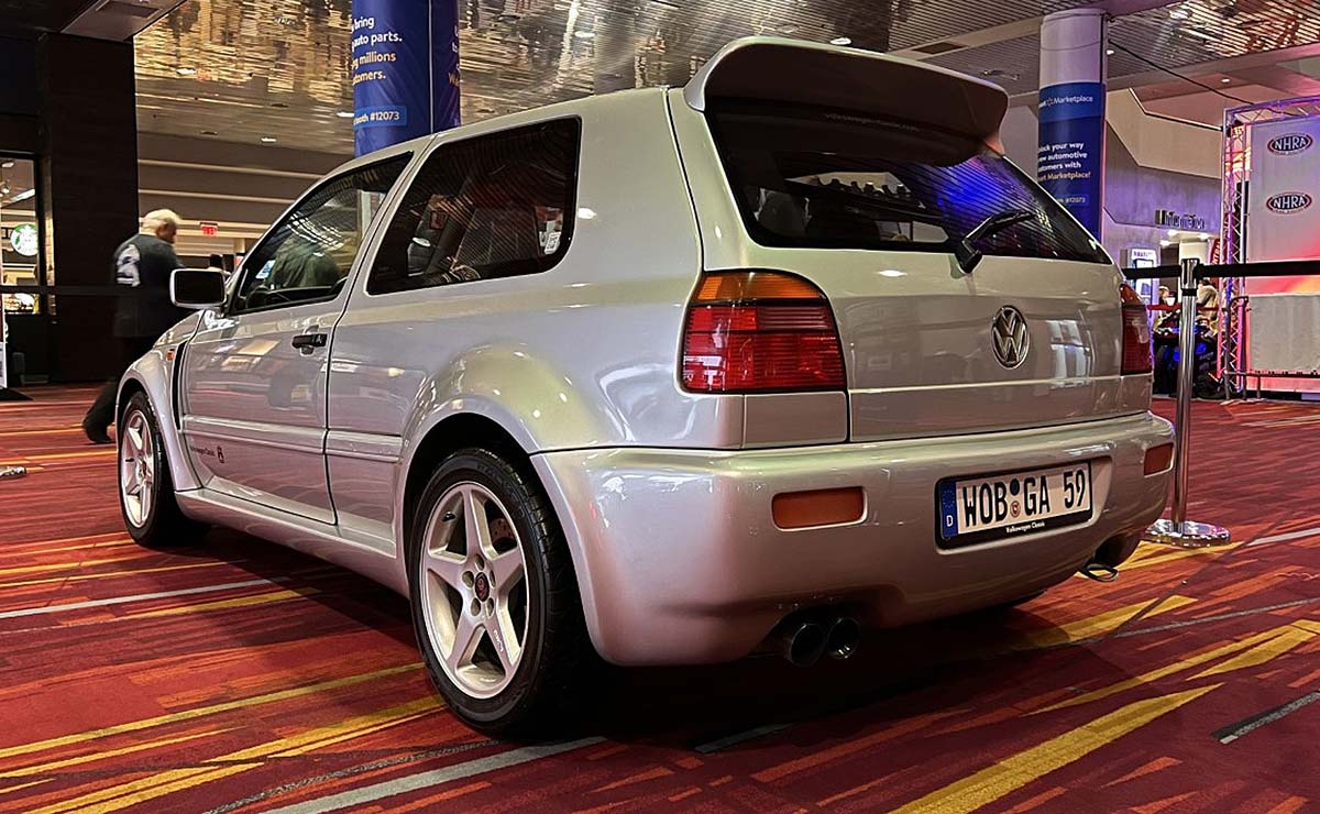 Volkswagen Golf Rallye trasera