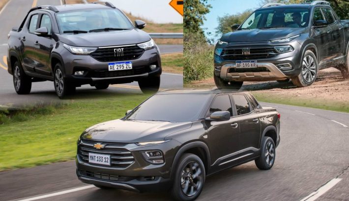 Chevrolet Montana Fiat Toro Strada