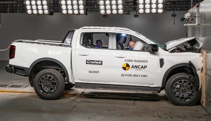 Ford Ranger pruebas de choque