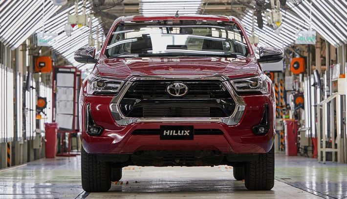 Toyota Hilux tercer turno