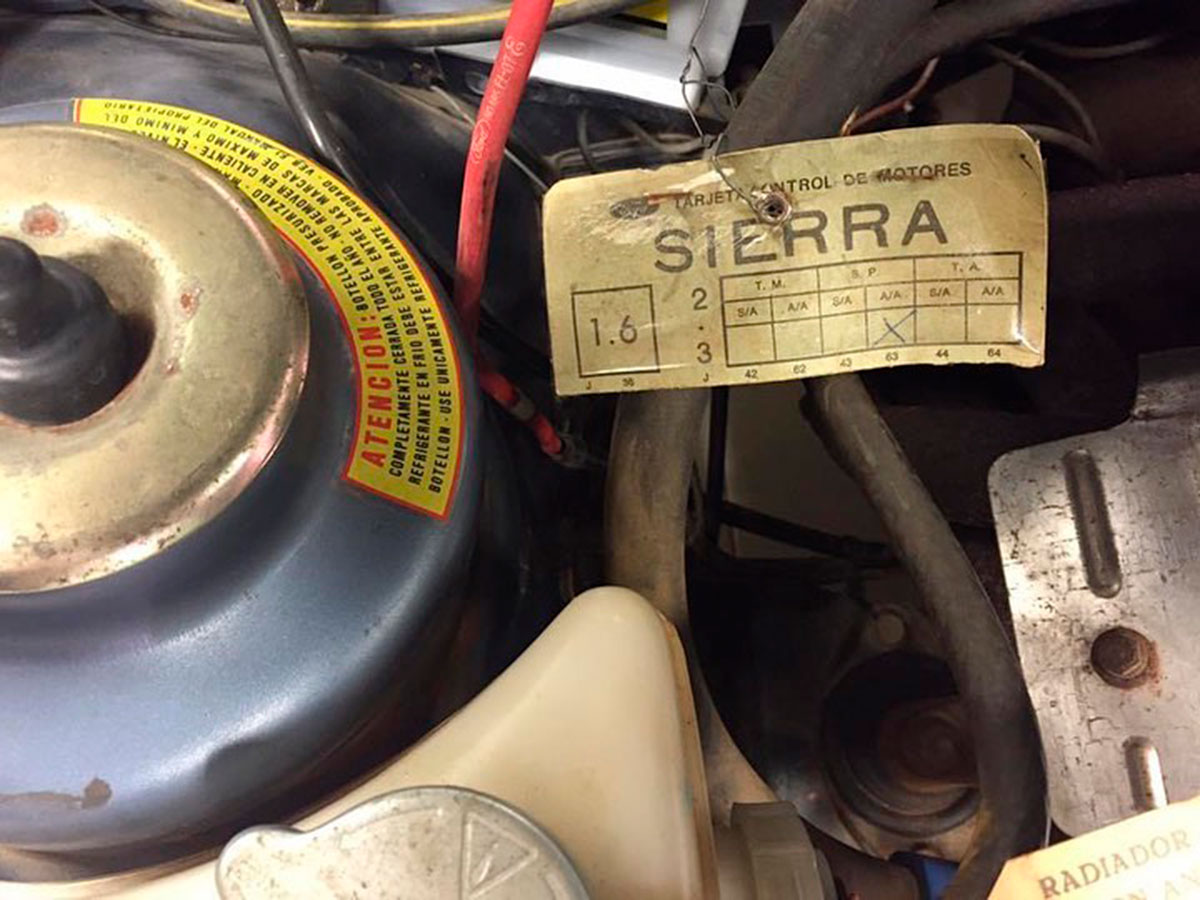 Ford Sierra XR4 motor