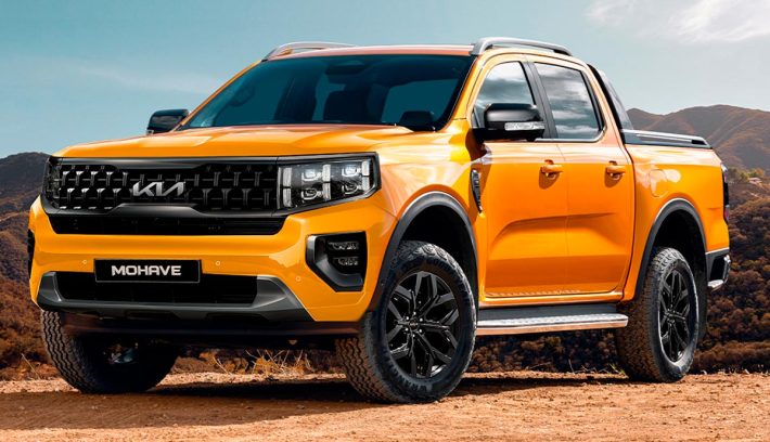 Kia pick up frente