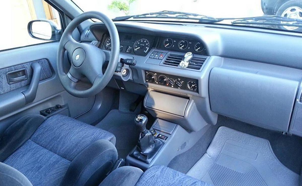 Interior del Renault Clio RSI