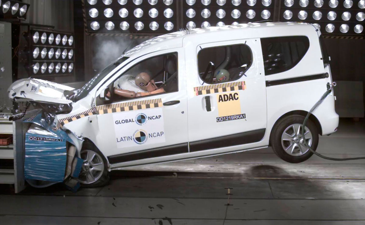 Renault Kangoo pruebas de choque