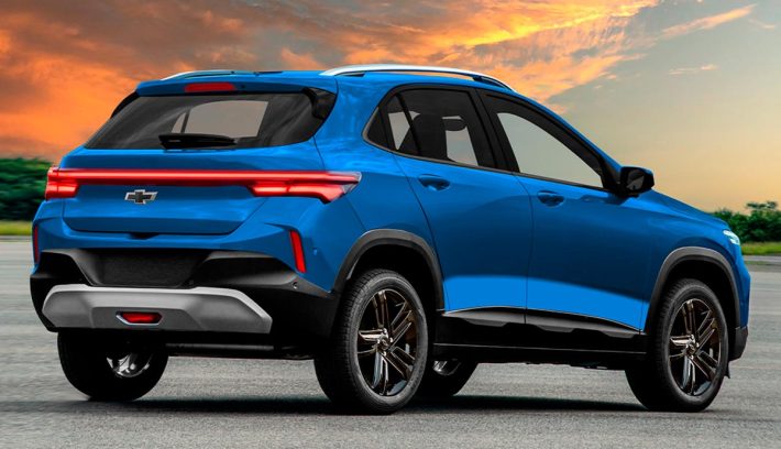 Chevrolet SUV onix trasera