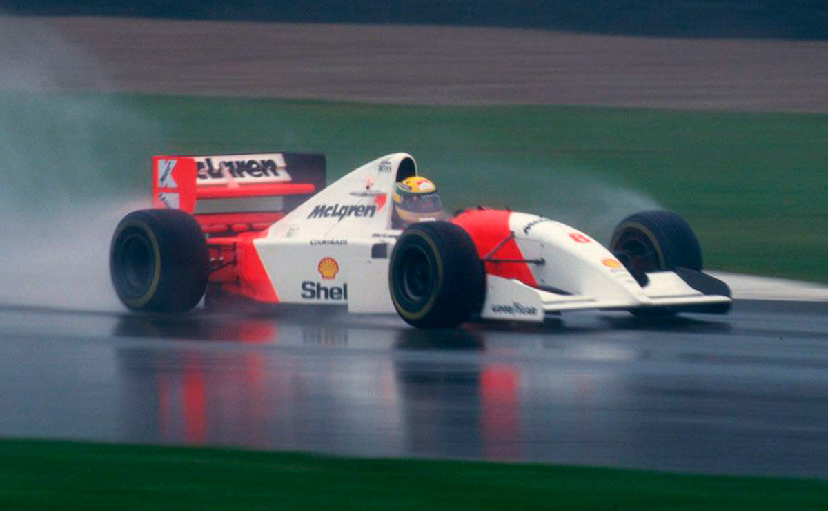 Ayrton Senna Donington Park
