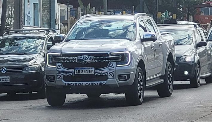 Ford Ranger 2023 frente