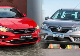 Fiat Cronos vs Renault Logan