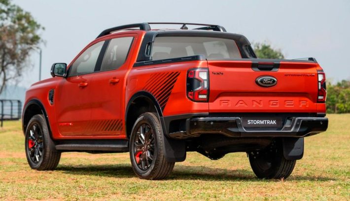 Ford Ranger Stormtrak trasera