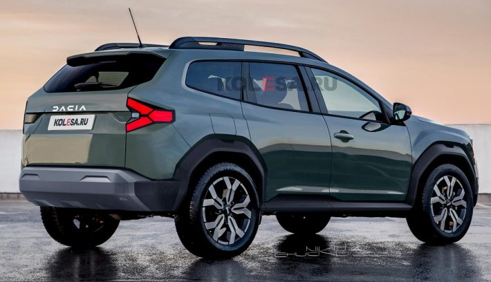 Nuevo Duster trasera