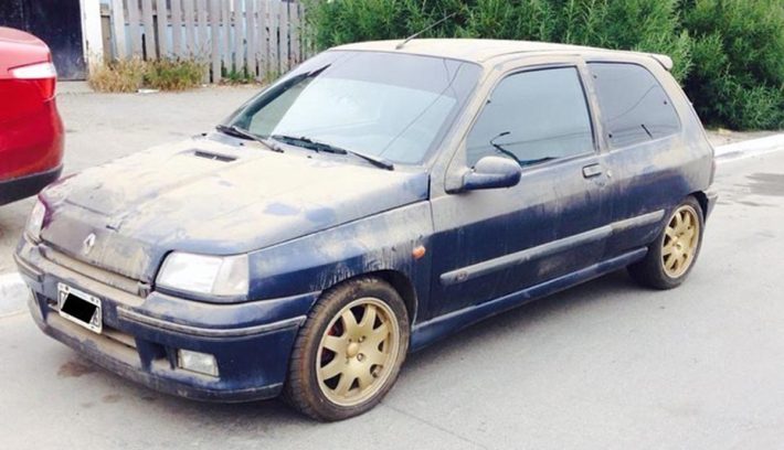 Renault Clio Williams 1995 polvo