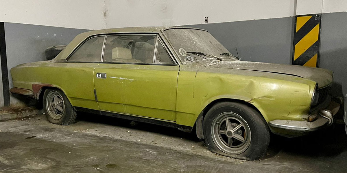 Torino coupé TSX abandonada