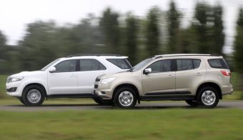 Toyota SW4 vs Chevrolet Trailblazer (2)