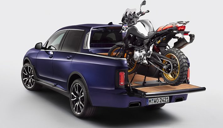 Pick up BMW trasera