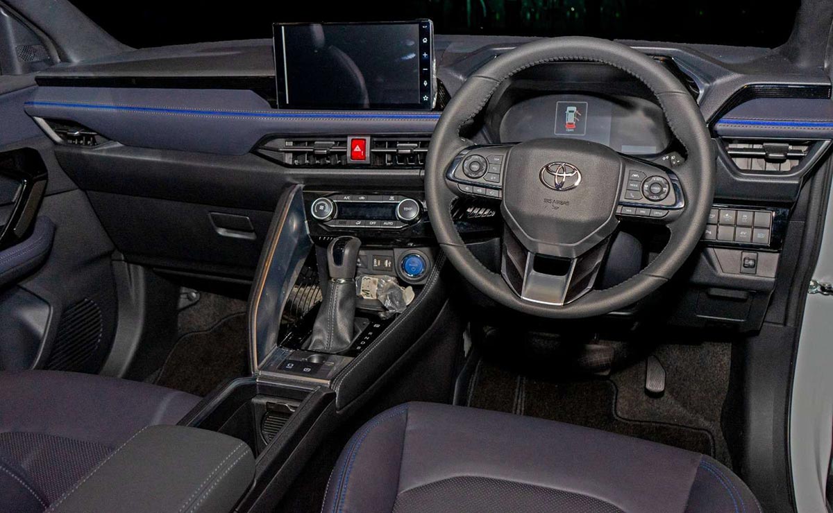 Interior del Toyota Yaris Cross