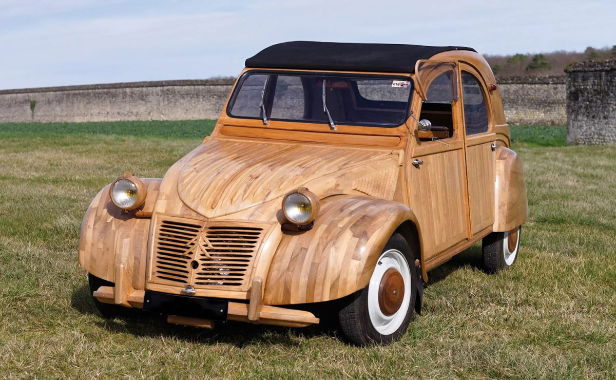 Auto de madera 1