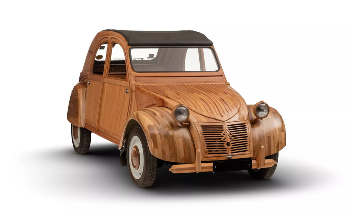 Auto de madera 2