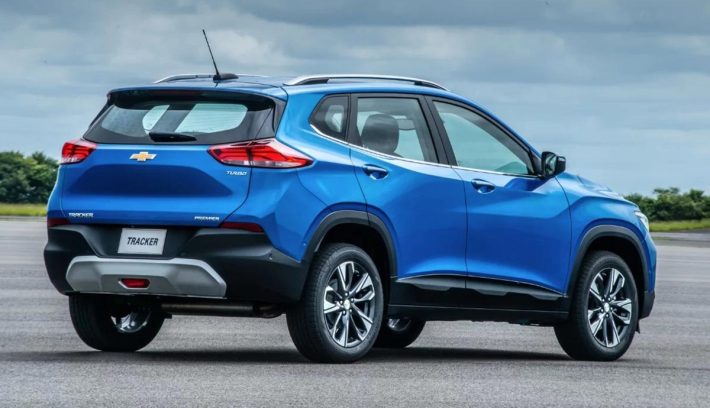 Chevrolet Tracker trasera