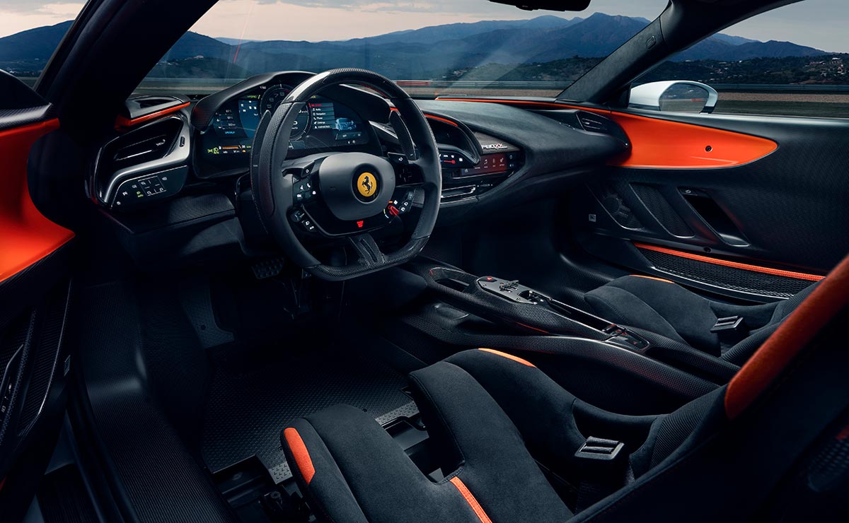 Ferrari SF90 XX interior