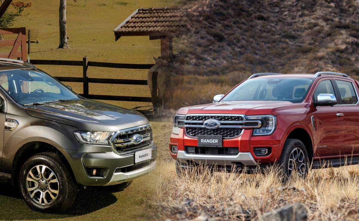 Ford Ranger vieja vs Nueva