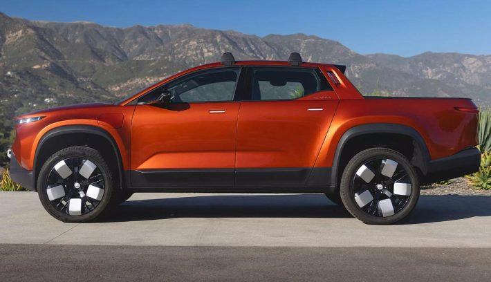 Pick up Fisker Alaska perfil